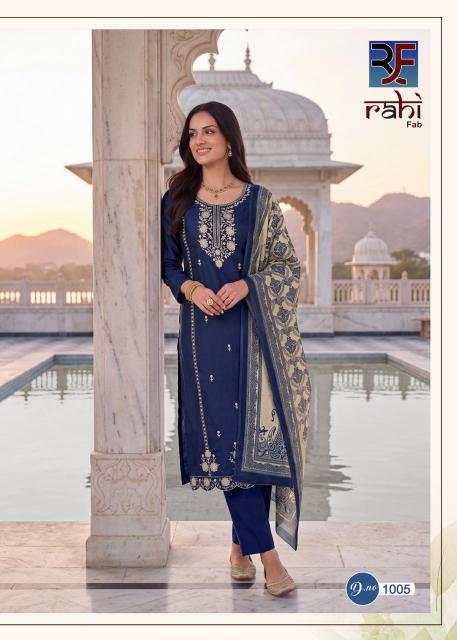 Rahi fab ruhani vol 1 wholesale ladies dress material suppliers in hyderabad